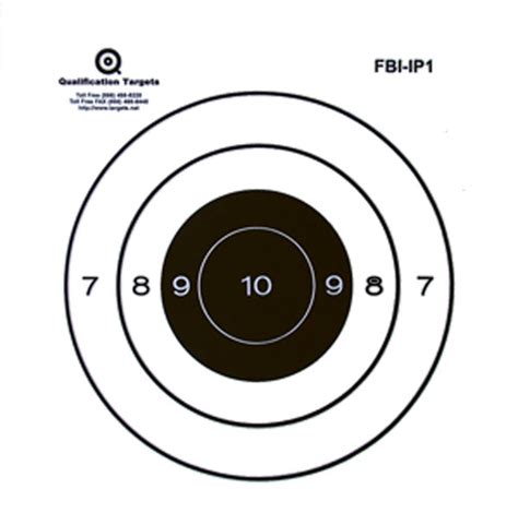 qit-99 target|FBI Qualification Targets – Qualification Targets Inc